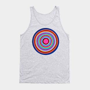 Concentric circles 9 Tank Top